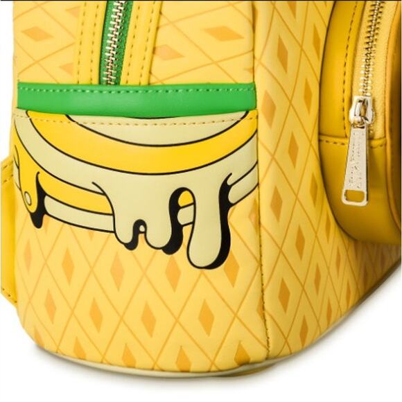 Disney Parks Loungefly Mini Backpack Pineapple Swirl NEW - Picture 9 of 9